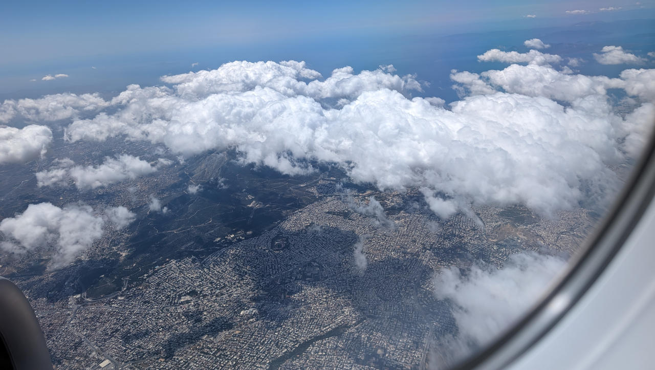 Die Anreise nach Athen ist mit dem Flugzeug am schnellsten