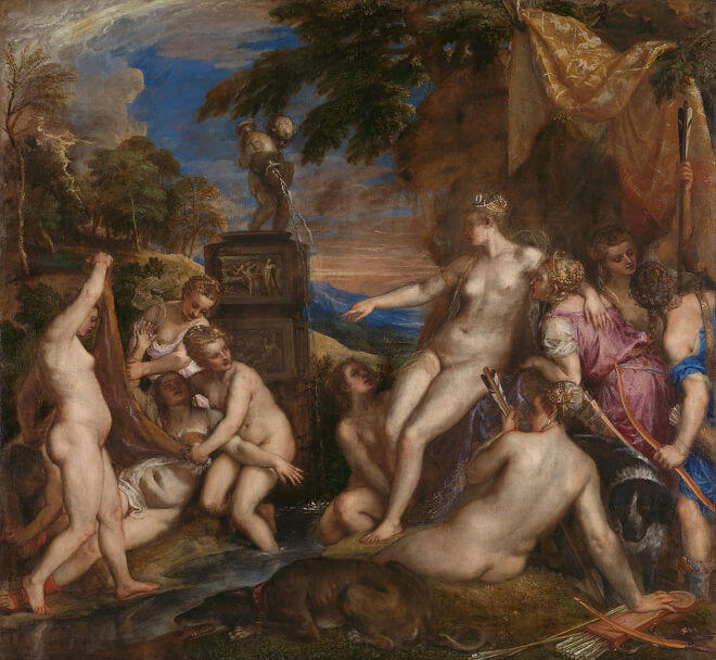 Artemis (Diana) und Kallisto