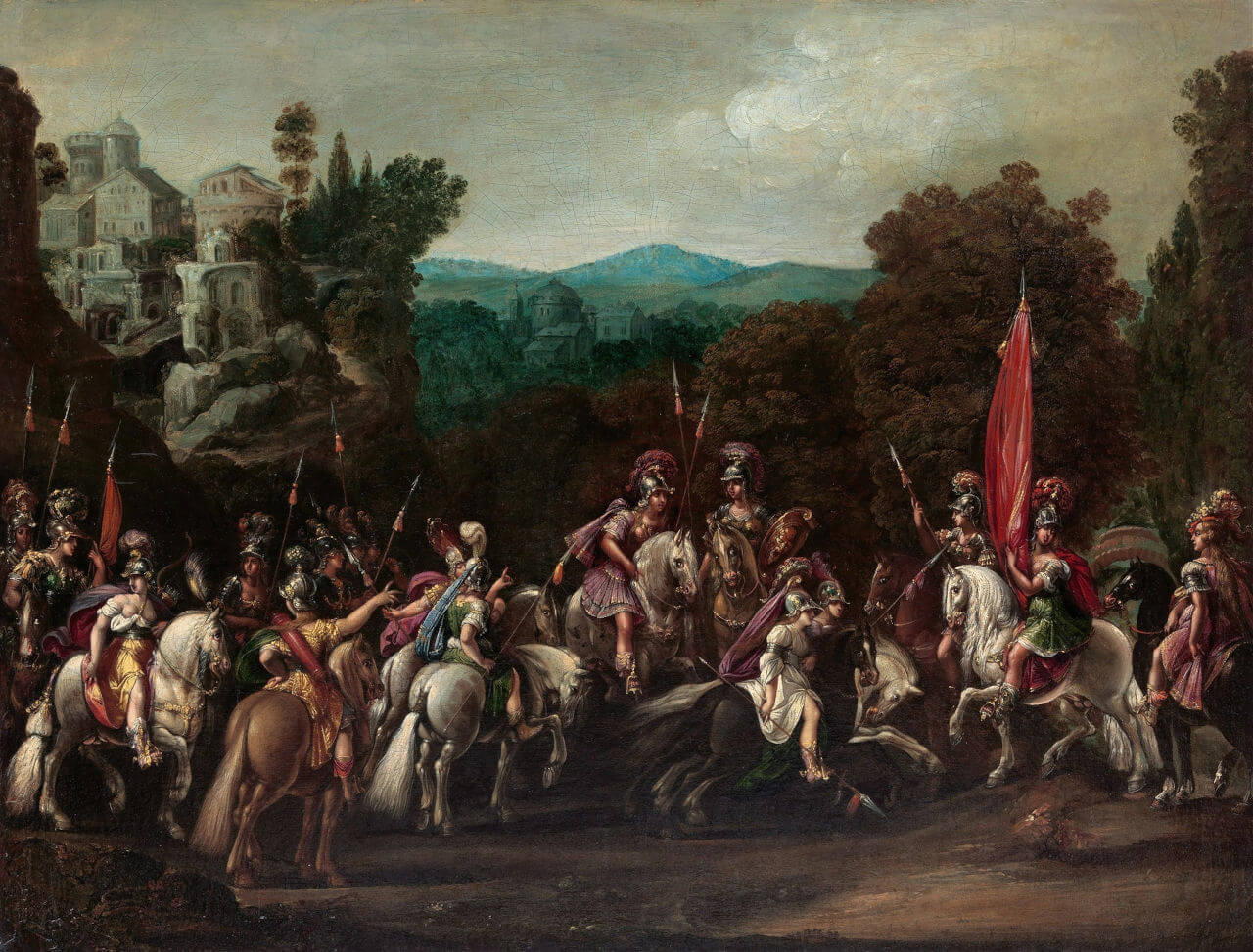 Aufbruch der Amazonen - Bild von Claude Déruet