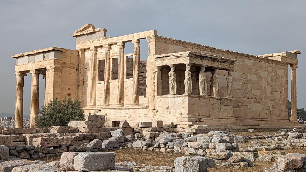 Das Erechtheion auf der Akropolis