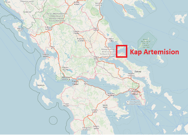 Kap Artemision auf der Landkarte
