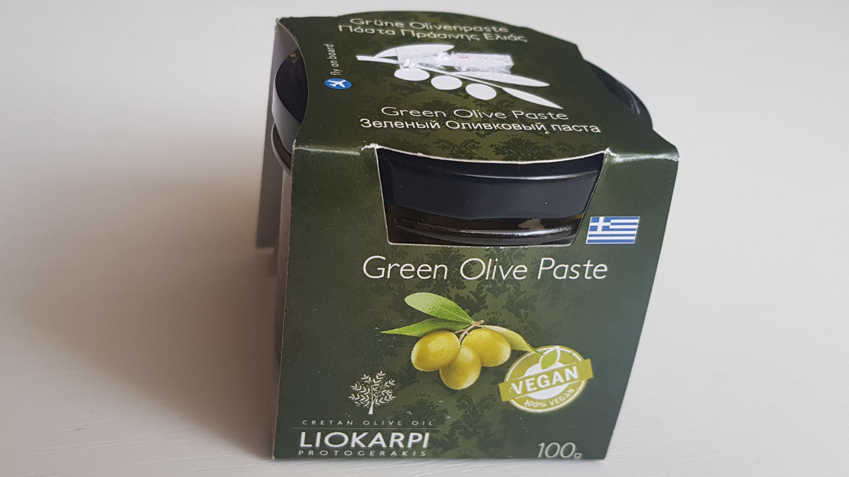 Sehr lecker auf einem guten Stückbrot: Kretische Olivenpaste