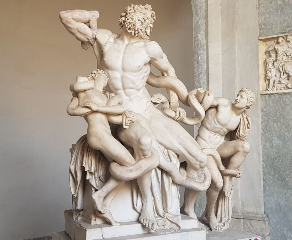 Laokoon-Gruppe in den Vatikanischen Museen