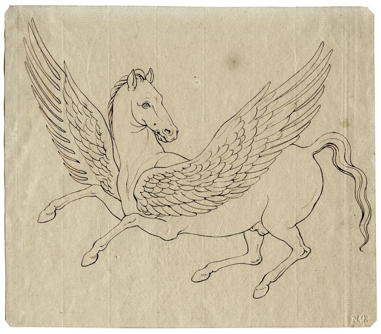 Pegasus von David Humbert de Superville