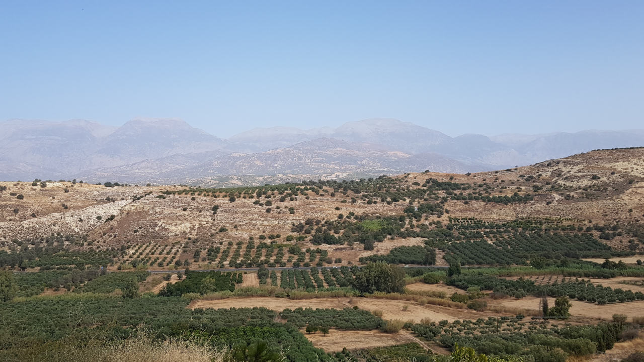 Der beeindruckende Ausblick von Phaistos