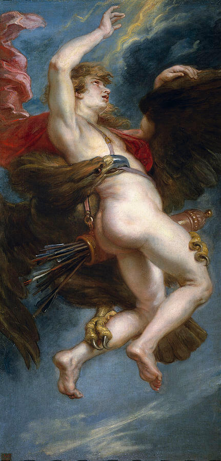  Der Raub des Ganymed von Peter Paul Rubens